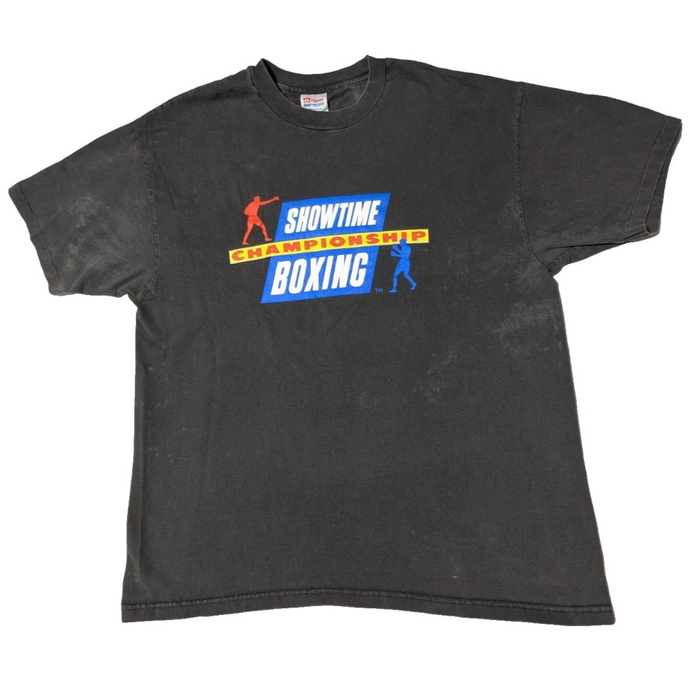 VTG SHOWTIME CHAMPIONSHIP BOXING‎ Single Stitch T-Shirt - Men XL